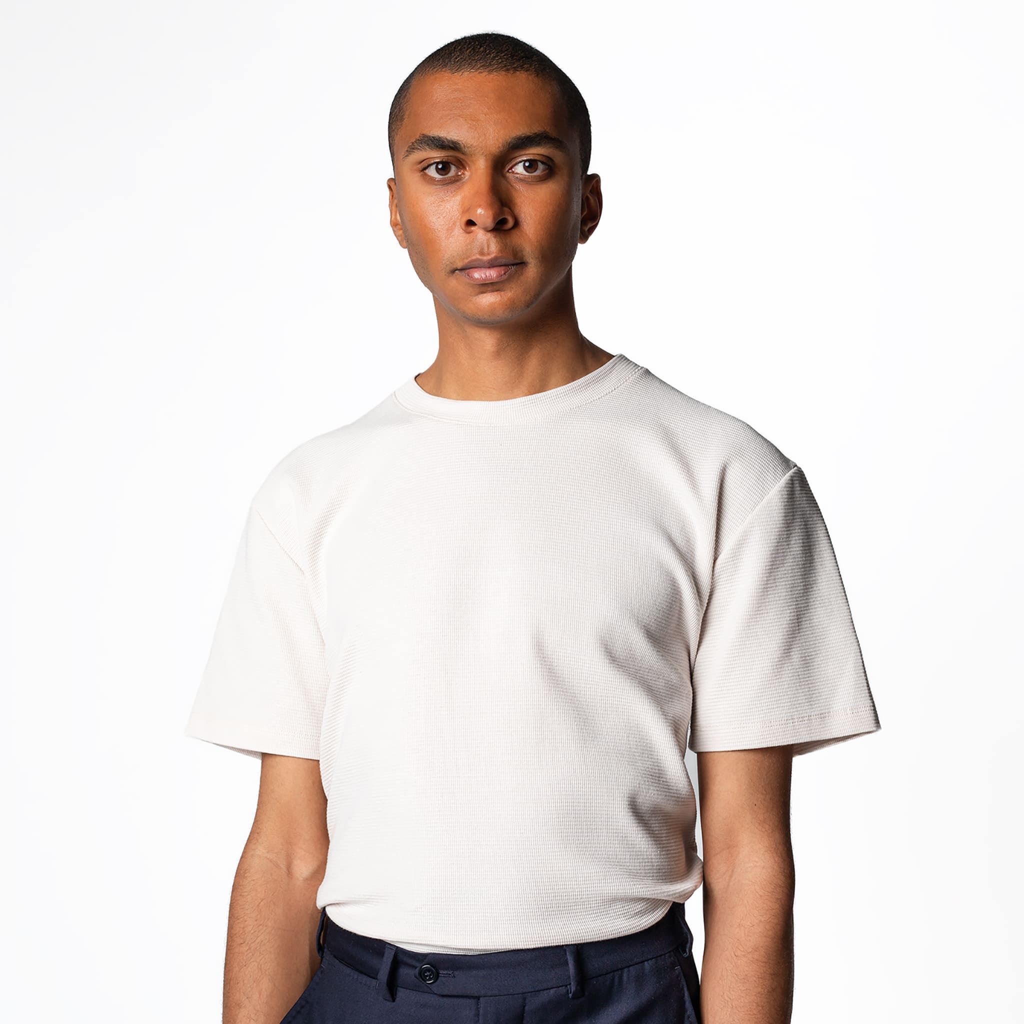 Biały męski t-shirt ligas