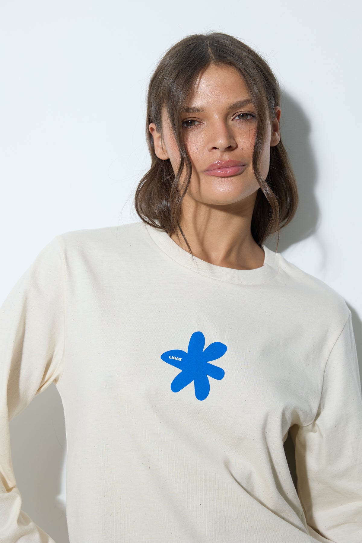 LIGAS THE MOVEMENT CLUB – T-shirt oversize z długim rękawem – zdjęcie 6