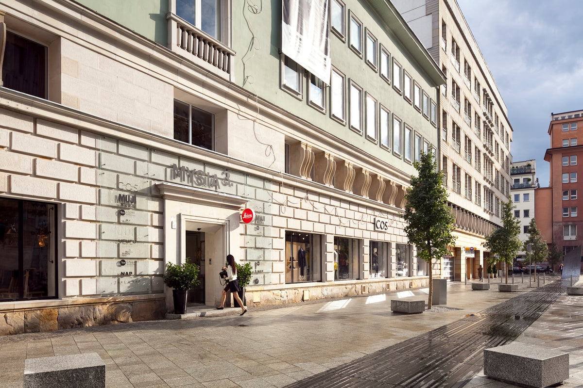 Mysia 3, Warszawa — budynek, w którym mieści się butik FALA (fot. Mysia 3)
