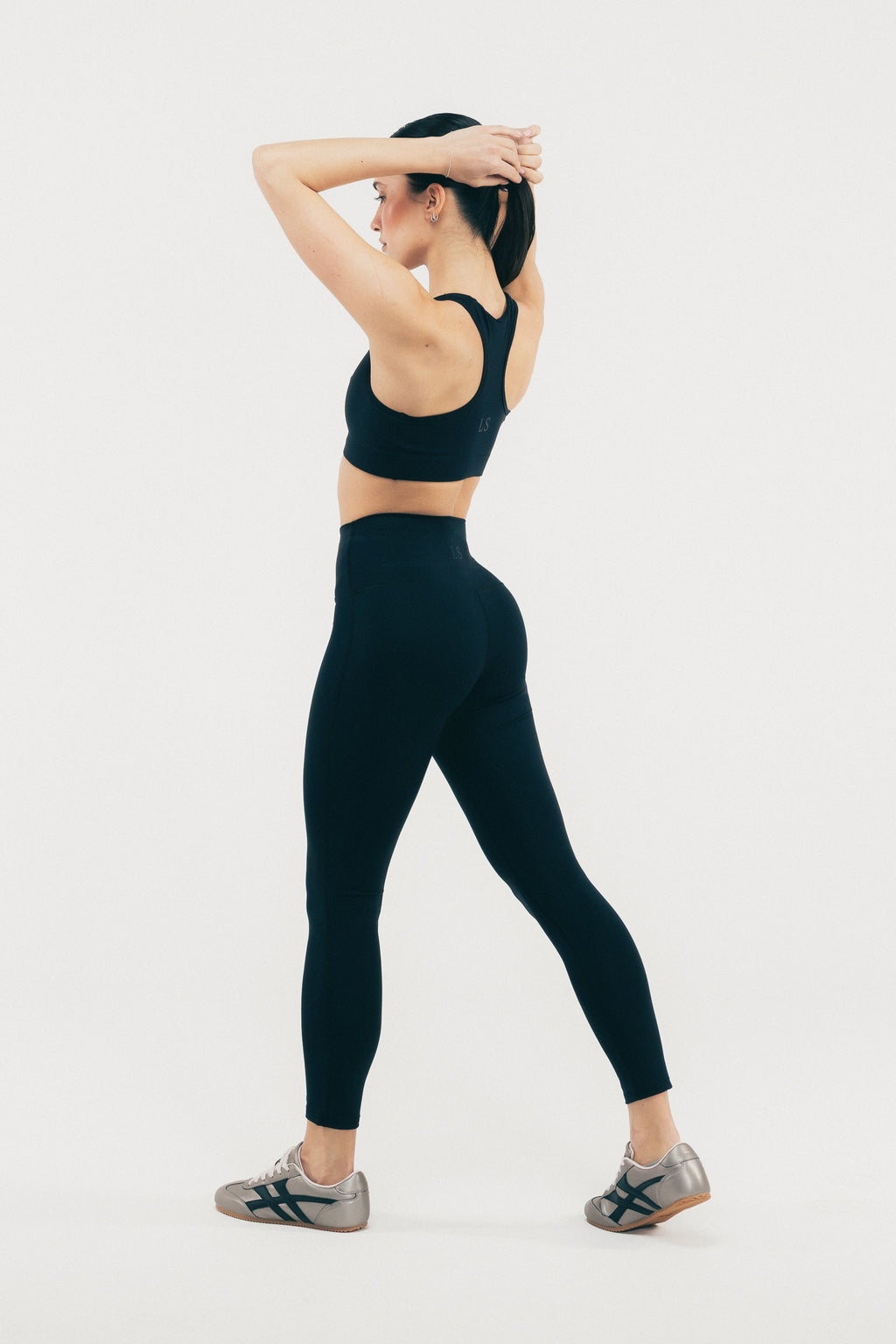 LEGGINSY Z WYSOKIM STANEM ICON, LUMEA™️ – CZARNE