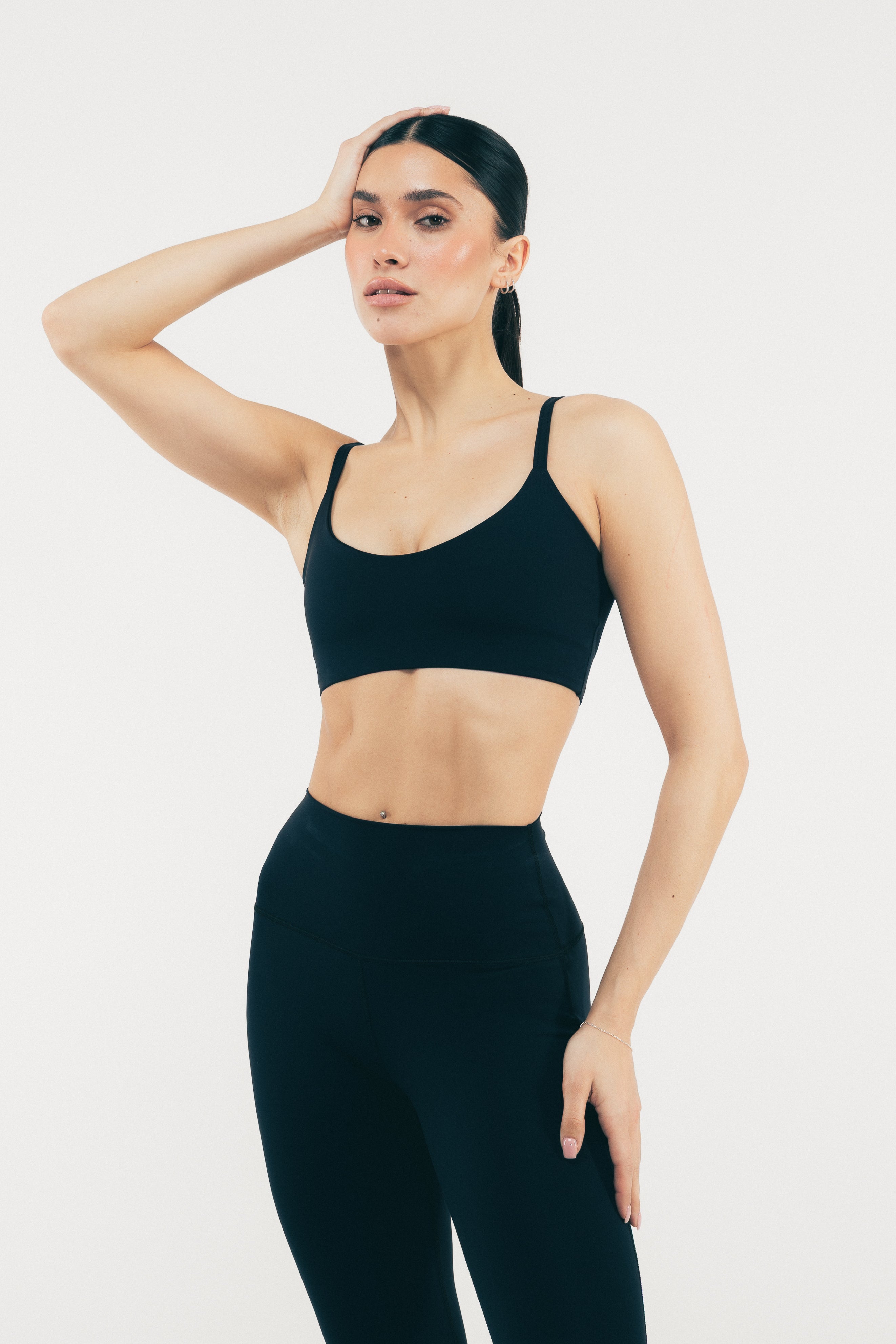 LEGGINSY Z WYSOKIM STANEM ICON, LUMEA™️ – CZARNE