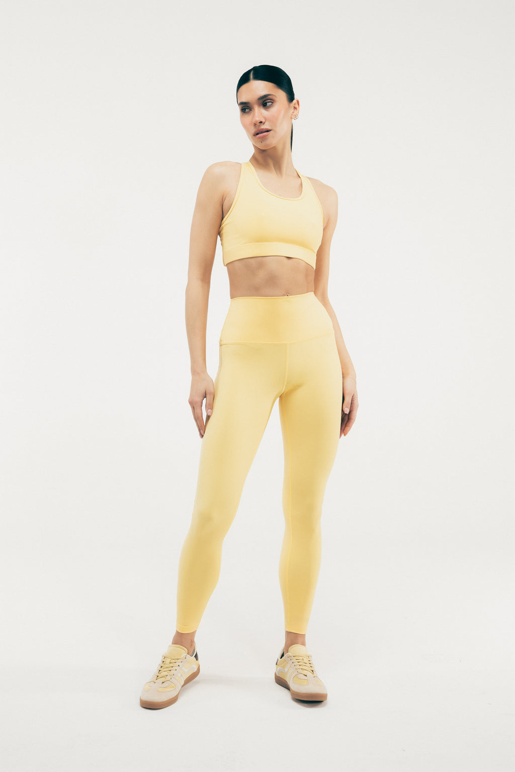 ICON HIGH-WAIST LEGGINGS, LUMEA™️ – PASTEL YELLOW