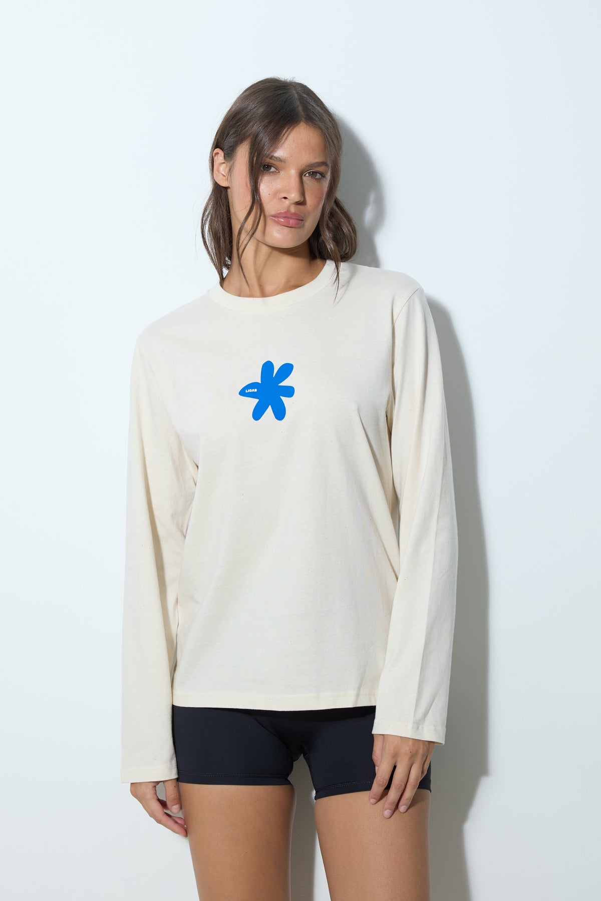 LIGAS THE MOVEMENT CLUB – T-shirt oversize z długim rękawem – zdjęcie 2